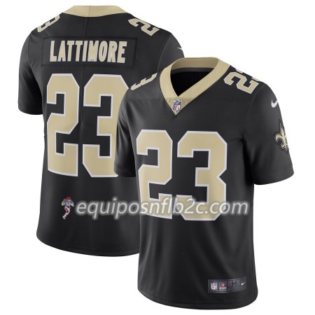 Camiseta Hombre NFL New Orleans Saints Marshon Lattimore 23 Nike Negro Camiseta Hombre NFL New Orleans Saints Marshon Lattimore 23 Nike Negro